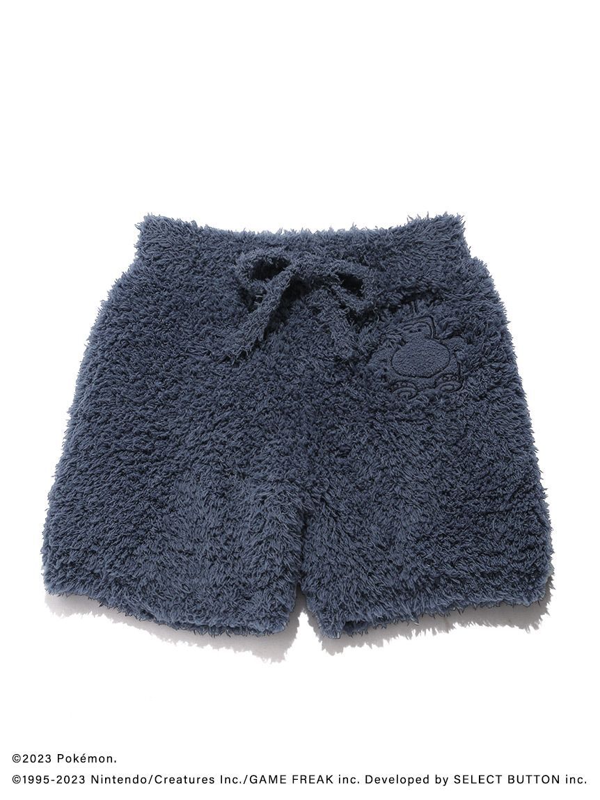 Pre-owned Gelato Pique Pajamas Parka & Shorts Japan Nintendo Junior Pokemon Snorlax Sleep In Yellow