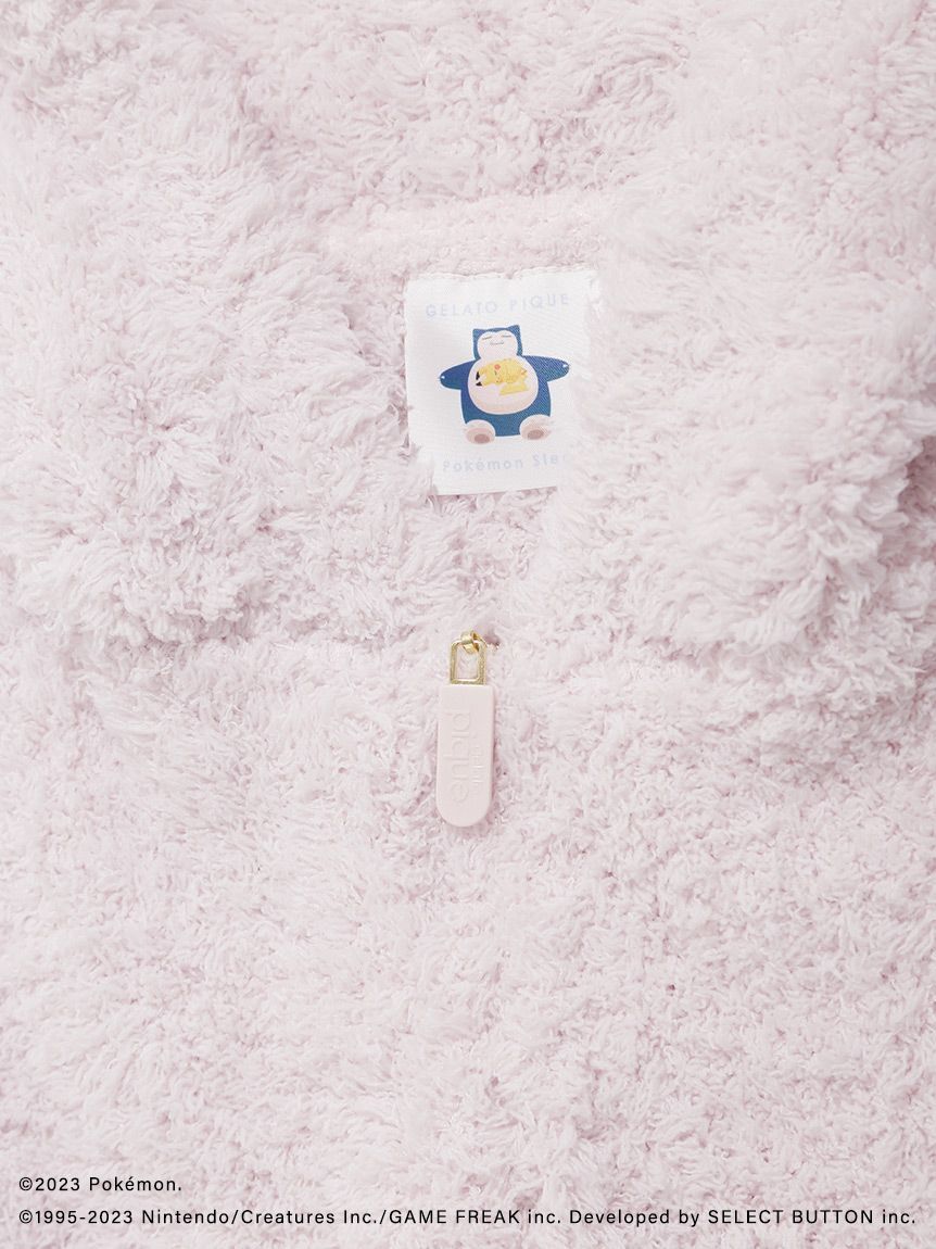 Pre-owned Gelato Pique Pajamas Parka & Shorts Junior Pokemon Jigglypuff Sleep In Yellow