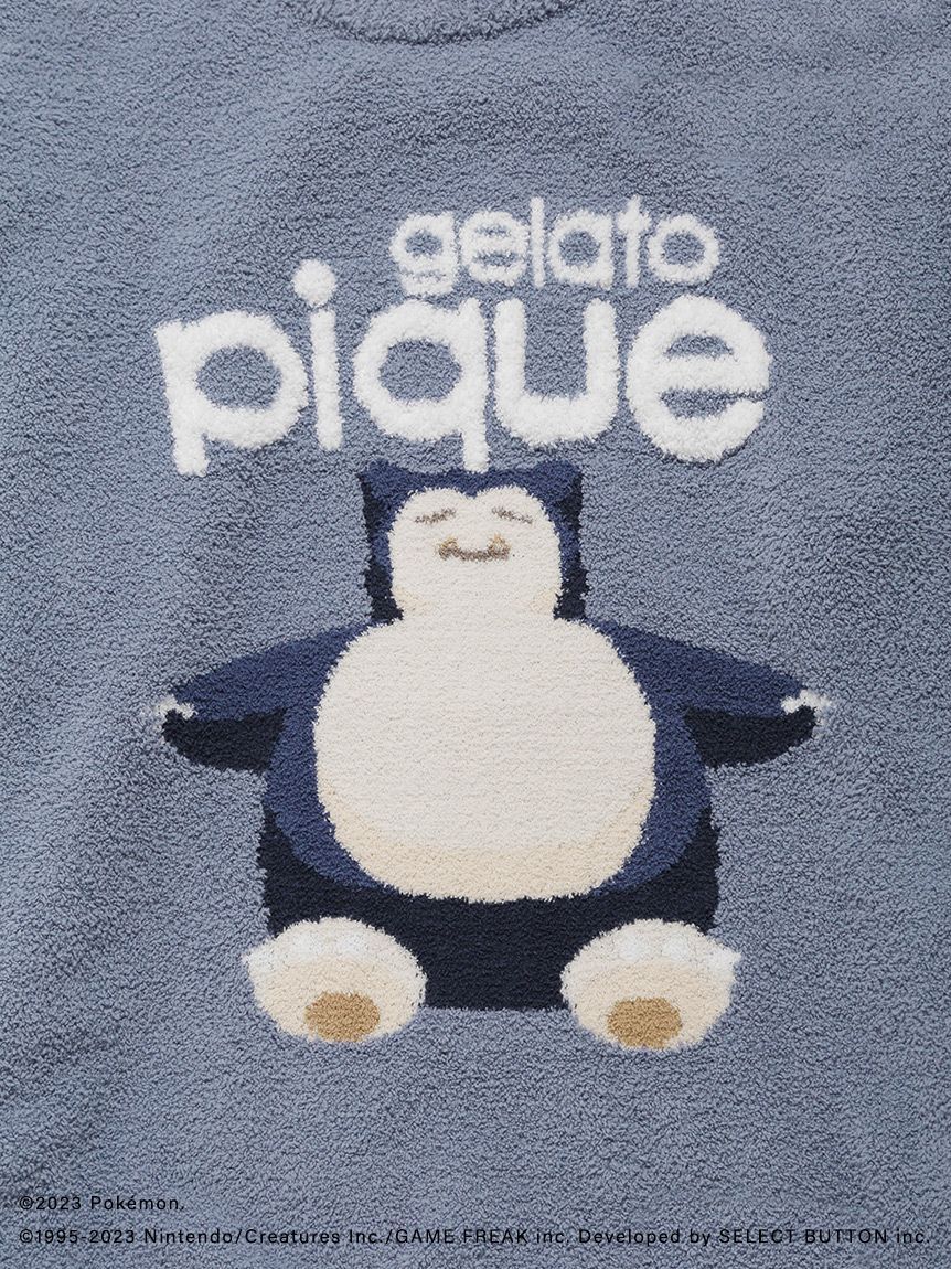 Pre-owned Gelato Pique Pajamas Baby Moco Jacquard Long Pants Mens Pokemon Pikachu Sleep In Yellow