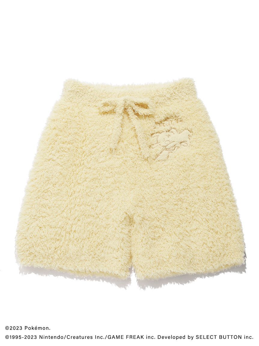 Pre-owned Gelato Pique Pajamas Parka & Shorts Japan Nintendo Junior Pokemon Pikachu Sleep In Yellow