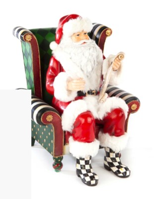 Mackenzie-Childs Wish List Santa_New In Box