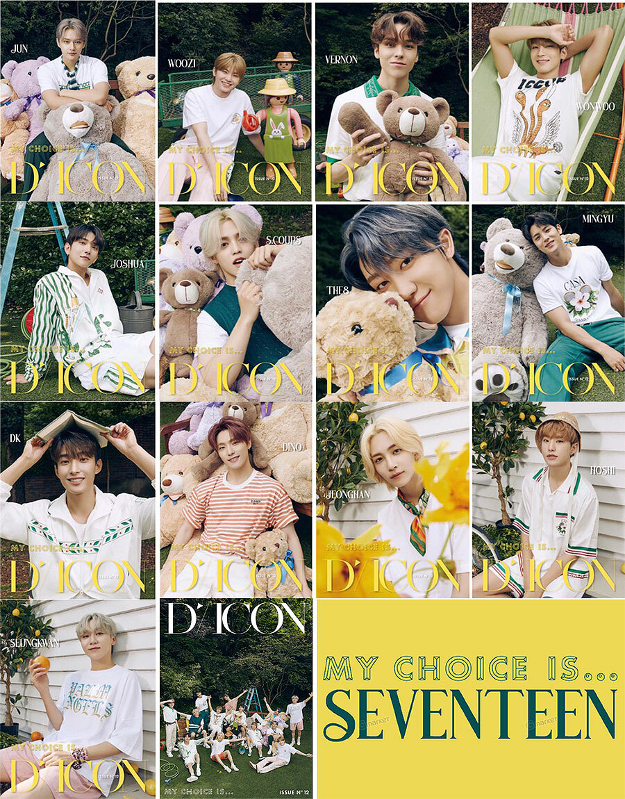 SEVENTEEN DICON My Choice is… Luxury 未開封 新品未開封】Dicon SEVENTEEN 写真集 全員Luxury バージョン