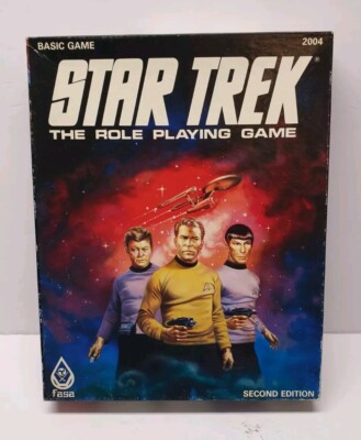 FASA Star Trek The Role Playing Game Second Edition # 2004 Basic Game
