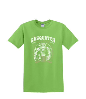 T-Shirt S to 2XL 3XL - SASQUATCH SALOON - BIGFOOT SASQUATCH FUNNY Adult