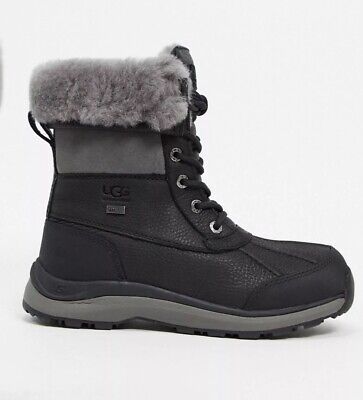 New Ugg Adirondack III Waterproof Black Boots $250