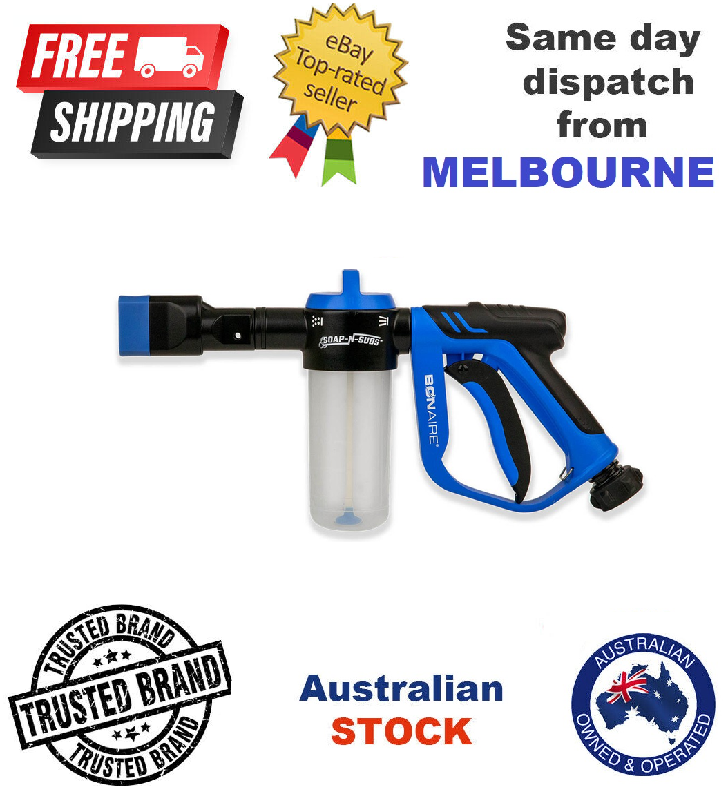 Bonaire Soap N Suds Foaming Wash Gun Car Wash Foam Scrub