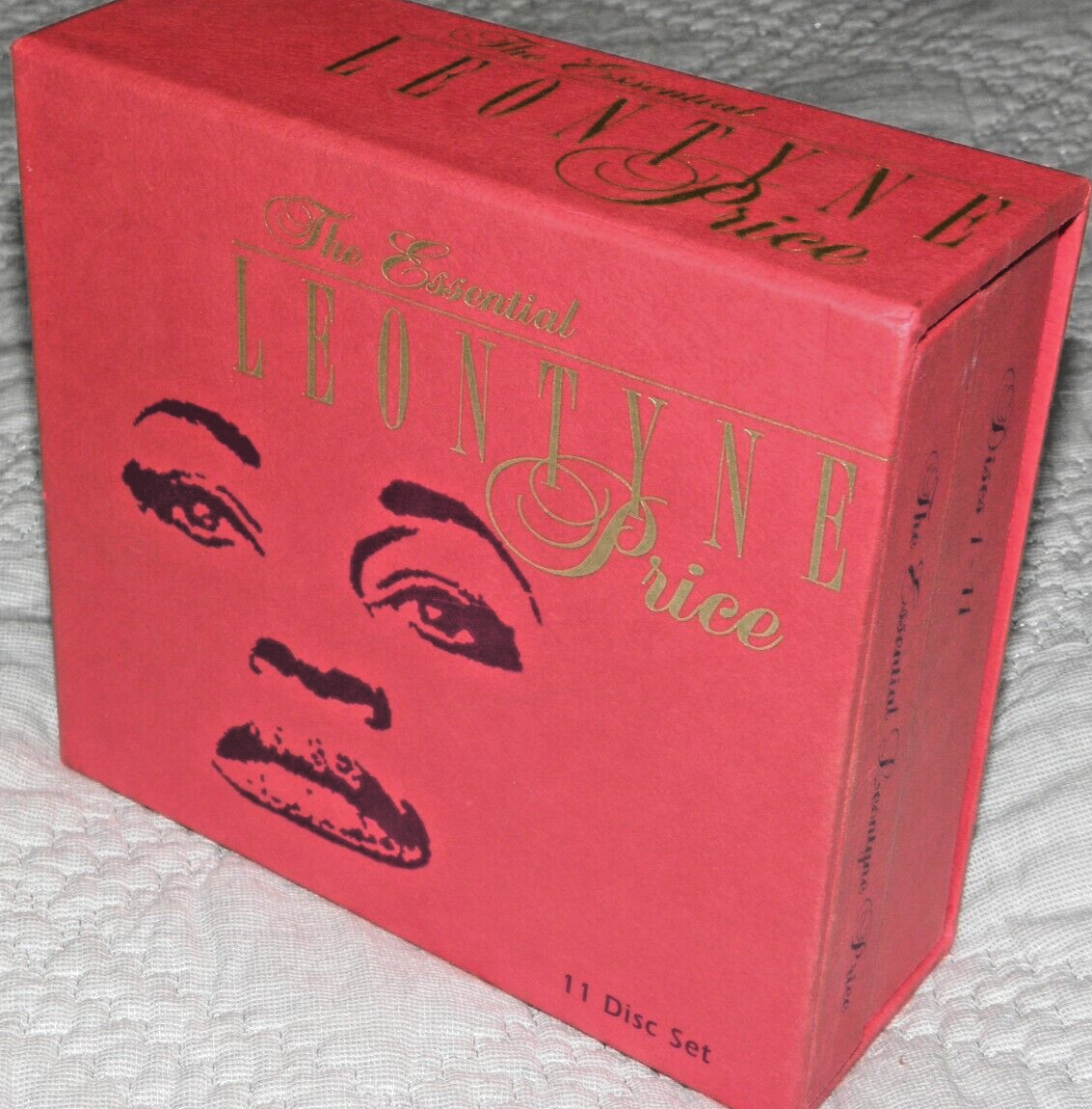 クラシック The Essential Leontyne Price 11 Disc Set SIGNED* The Essential LEONTYNE PRICE 11 CD & Book Set BMG