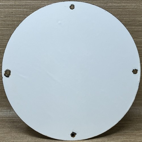 VINTAGE 7UP SODA POP PORCELAIN SIGN GAS STATION PUMP PLATE MOTOR OIL PEPSI COLA