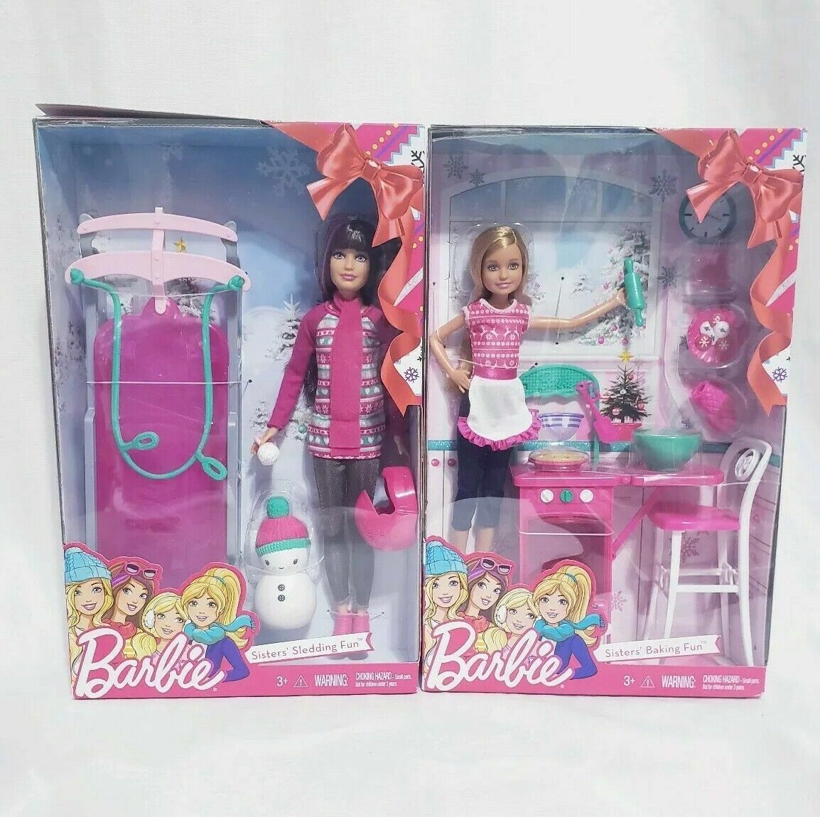 barbie sisters baking fun