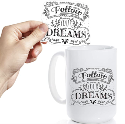 20 Sh A-SUB Inkjet CLEAR Waterslide Decal Paper A4 Water Slide Transfer Tumbler