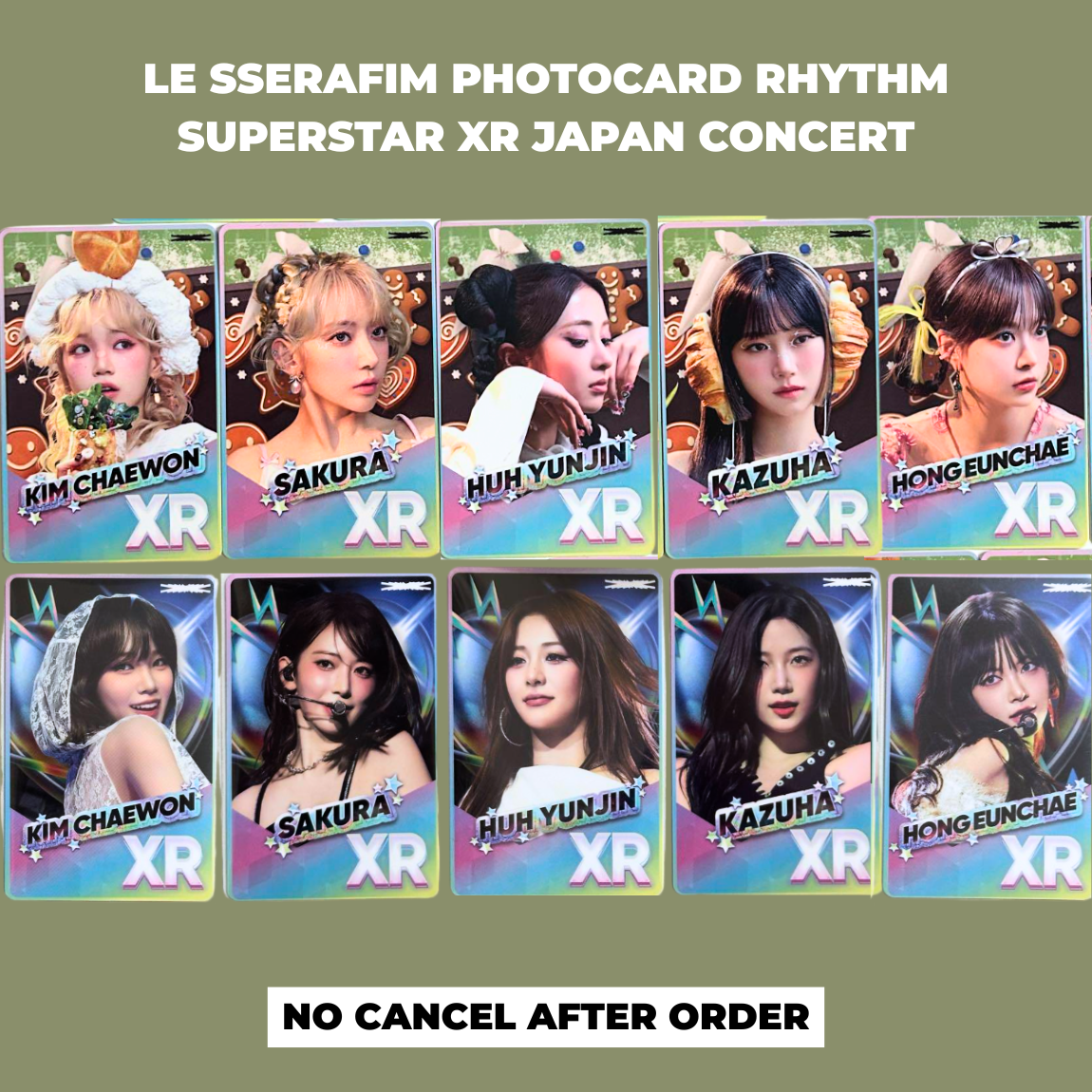 LE SSERAFIM RHYTHM HIVE XR 会場 トレカ サクラ A LE SSERAFIM RHYTHM HIVE XR 会場 限定 トレカ サクラ - メルカリ