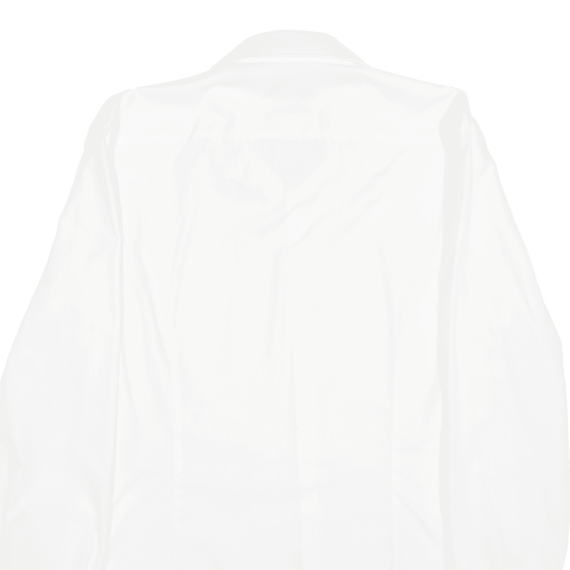 HUGO BOSS Slim Fit Mens Plain Shirt White Long Sleeve M - Picture 4 of 6