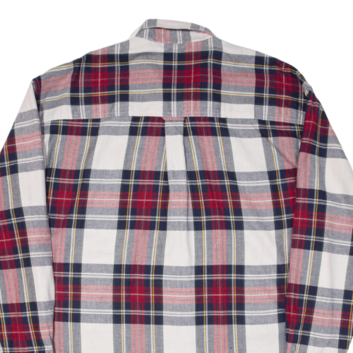 CHAPS RALPH LAUREN Shirt Red Plaid Long Sleeve Mens L - Picture 4 of 6