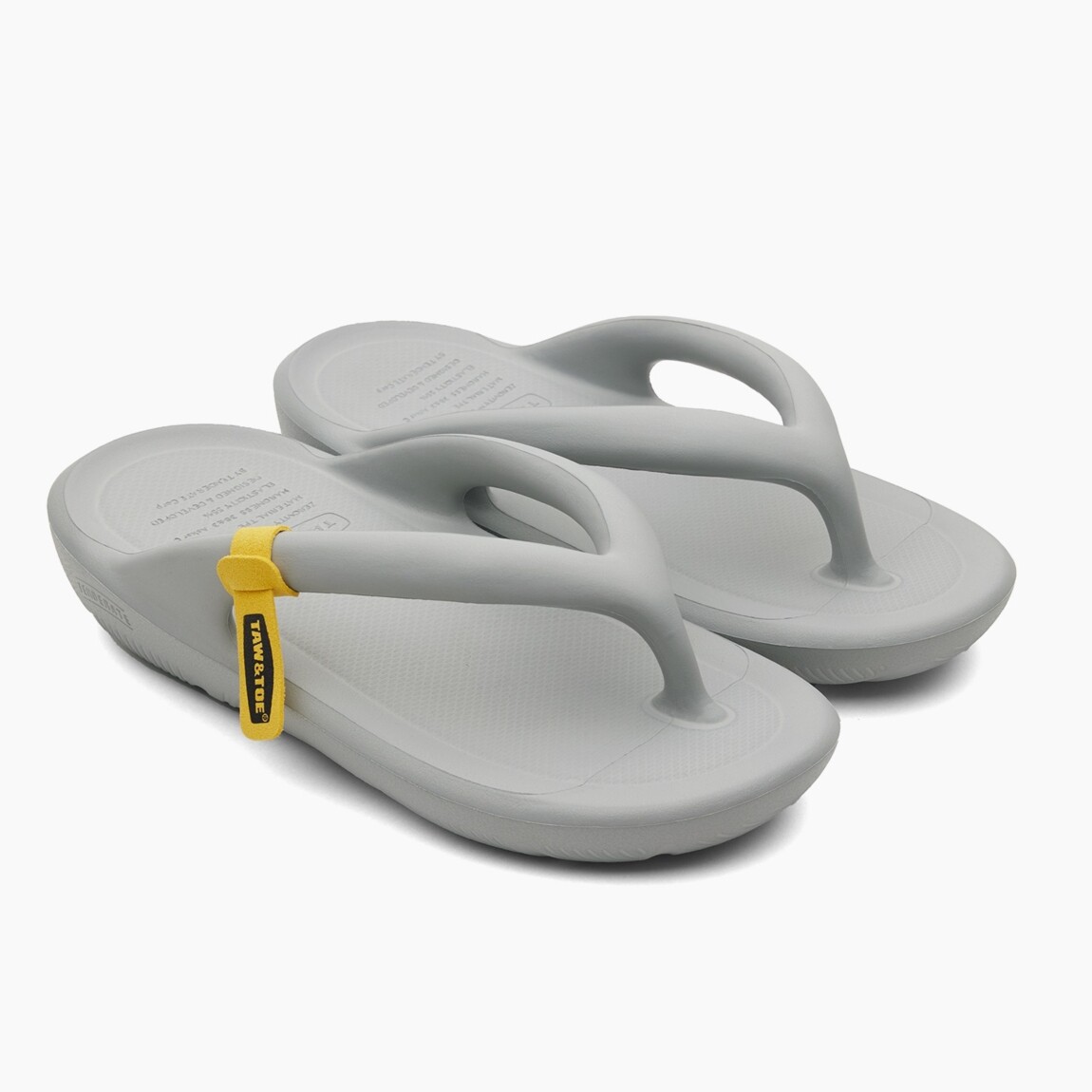 New TAW&TOE FLIP FLOP ZEROVITY OG GRAY Z-FF-GRAJ Light