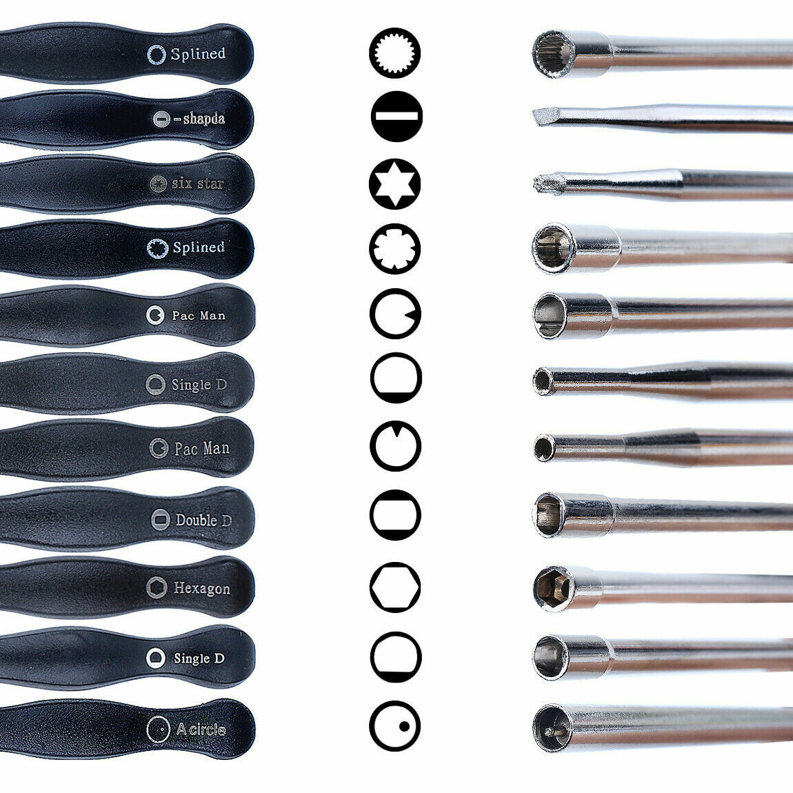 11 Carburetor Screwdriver Adjustment Tool For 2Cycle Husqvarna Stihl Poulan Echo