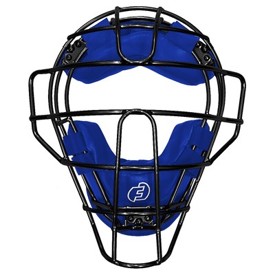 Force3 Defender V2 Traditional Baseball Catcher/Umpire Mask - Black/Royal