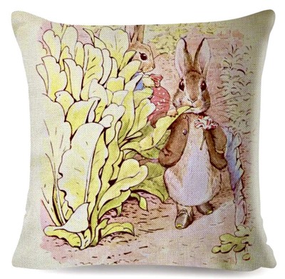 Beatrix Potter Peter Rabbit And Bunnies Pillow Cover