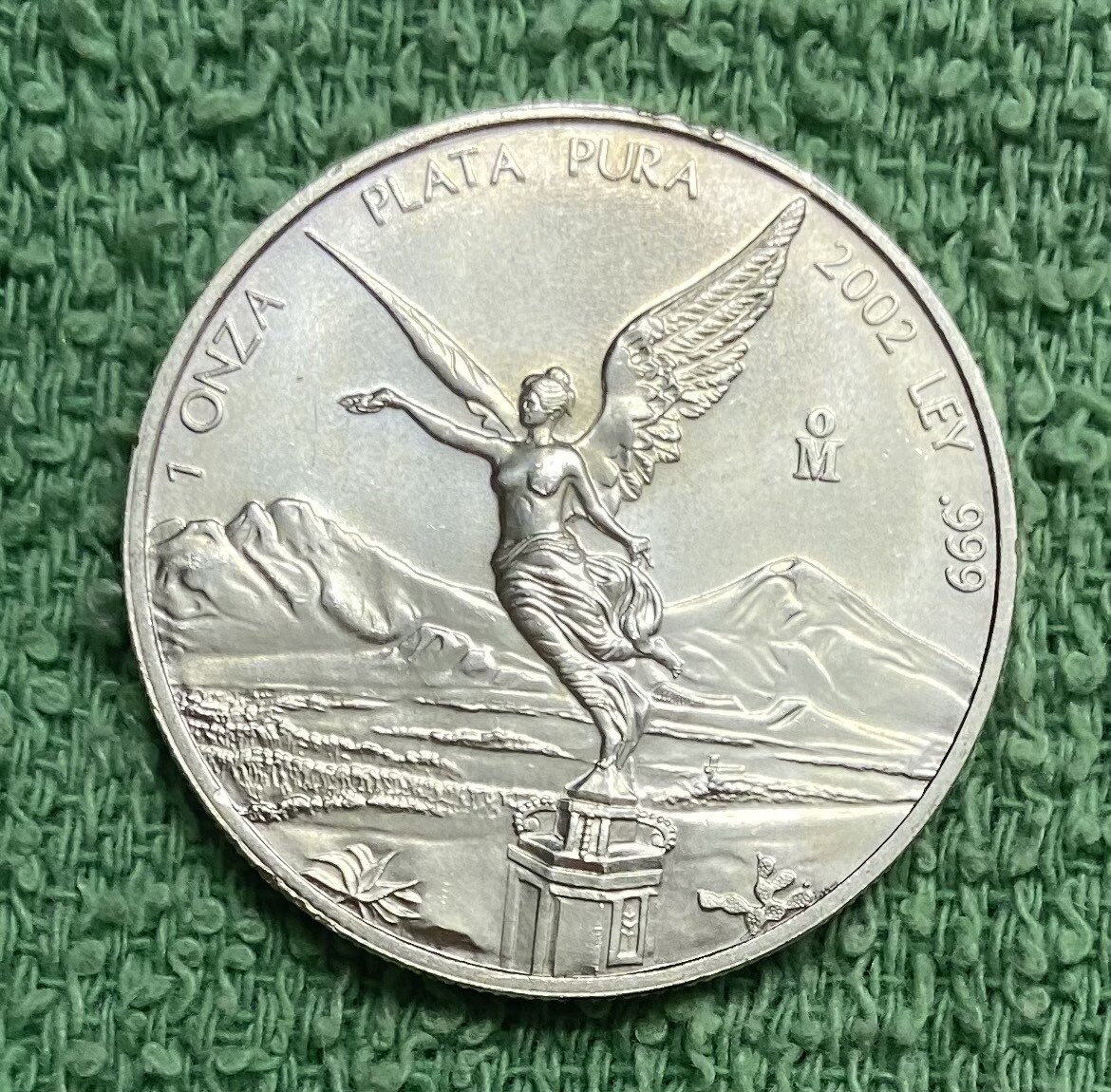 純銀1オンス　1onza PLATA  PURA2015 純銀1オンス 1onza PLATA PURA2015 Mexican Silver Coin 1992
