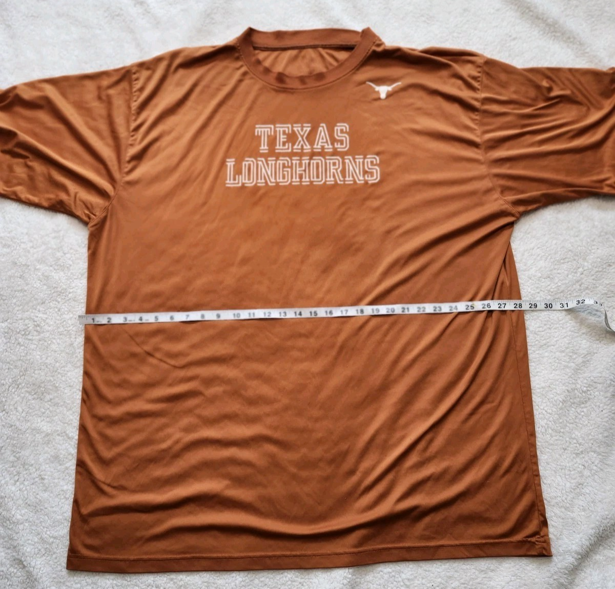 Texas Longhorns Logo T-Shirt Mens 2XL XXL Burnt Orange Graphic NCAA Fan Apparel