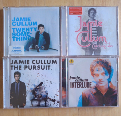 Jamie Cullum CD Bundle - Catching Tales, Pursuit, Interlude, Twentysomething