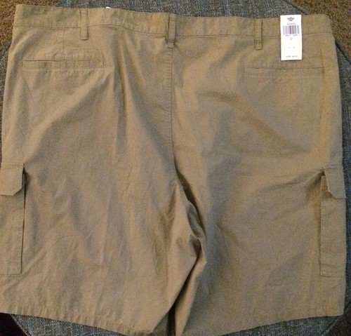 Nwt Dockers Perfect Short Classic Fit Mens 50 X 9.5 Inseam Tan Big & Tall Y11