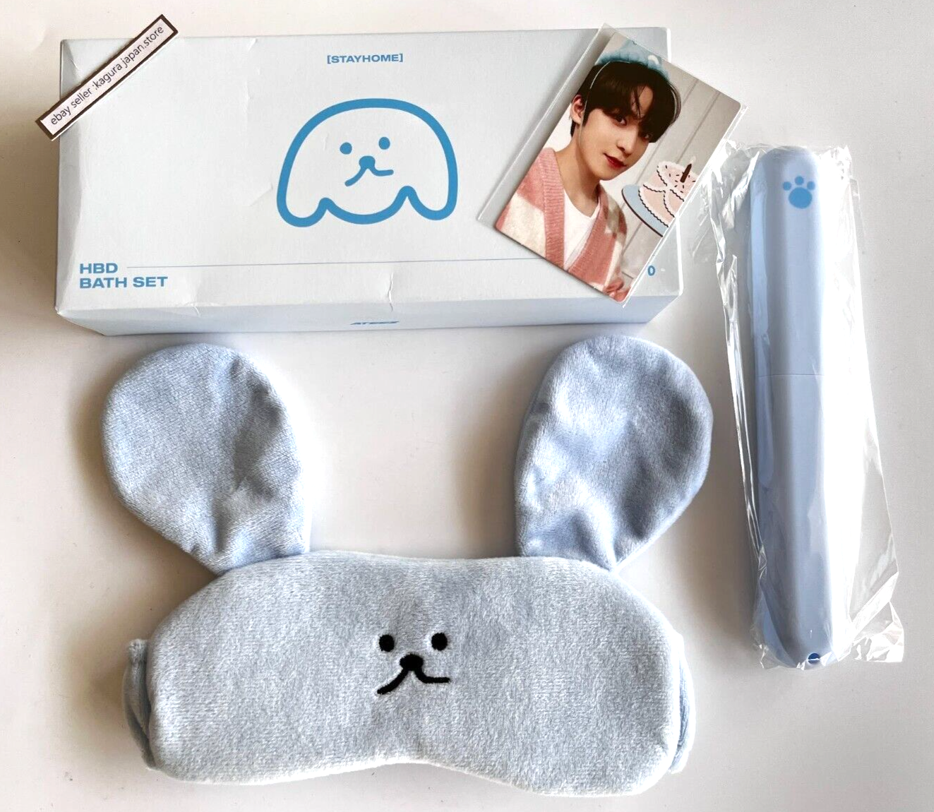 ATEEZ ユノ 2022 センイルMD バスセット ATEEZ Yunho 浴缸套装+ 照片卡生日快乐HBD MD 2022 年住家新品| eBay