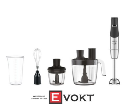 KRUPS HZ95JD InfinyForce Pro handheld blender stick hand mixer set BRAND NEW
