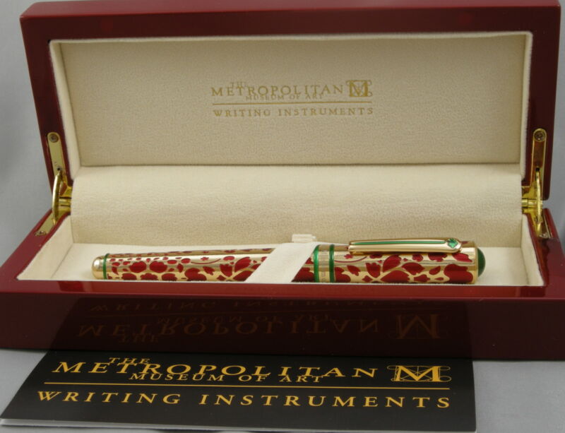 Metropolitan Museum Of Art Mughal Dagger Rollerball Pen - Mint New In Box