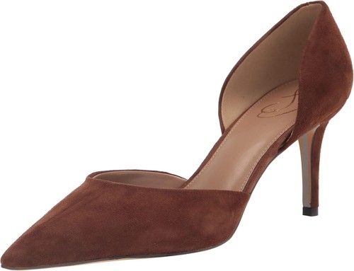 Pre-owned Sam Edelman Women's Viv Pump In Toasted Coconut