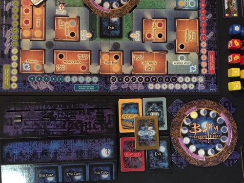 2000 MB Milton Bradley Hasbro Buffy The Vampire Slayer Board Game Complete NICE