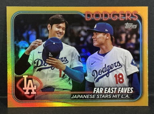 2024 Topps Update MLB Japanese Stars Hit LA Shohei Ohtani