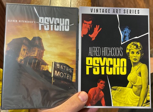 Alfred Hitchcock's PSYCHO Vintage Art Series DVD Brand New