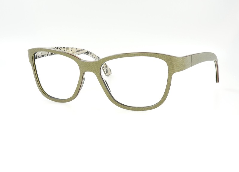Paper-Style Nei 4 Damen Brille Papier Braun