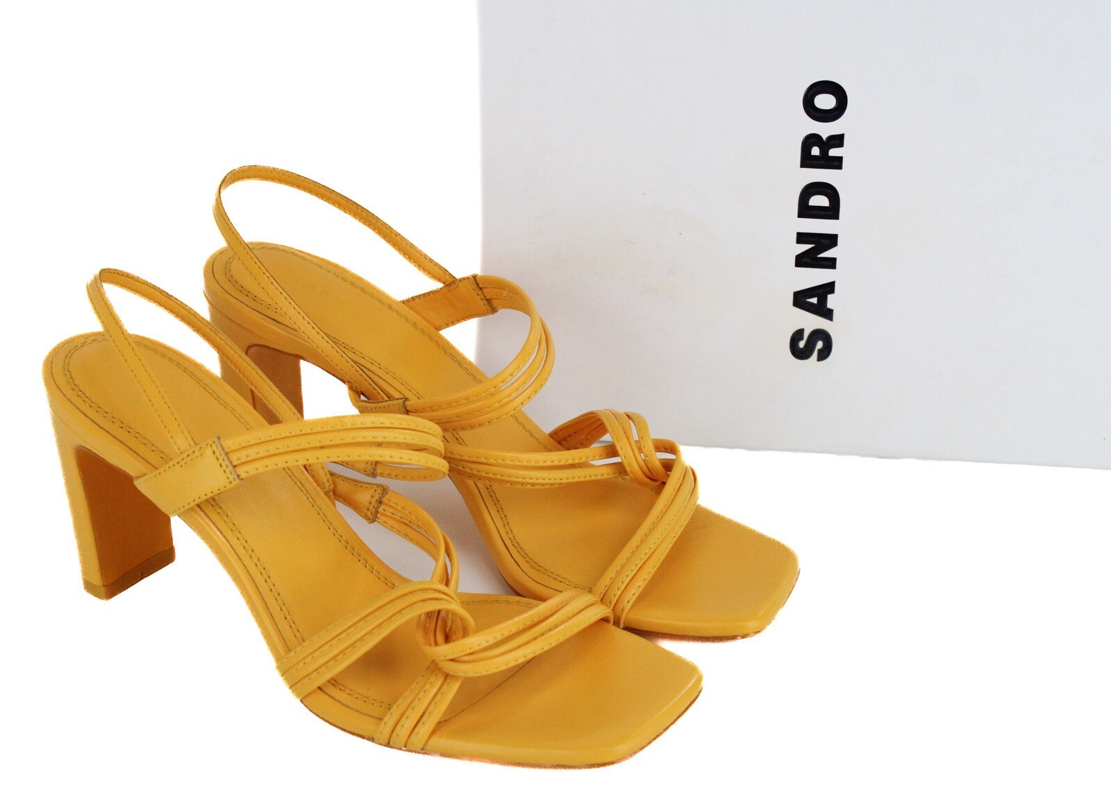 SANDRO Faye Shoes Women's EU 40 / UK 6.5 Leather Strappy