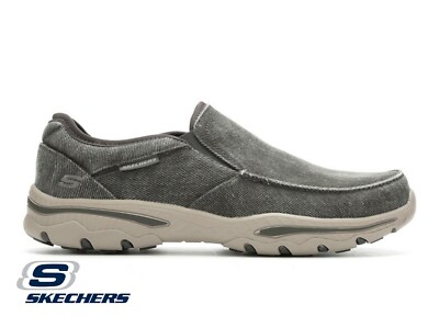 Skechers Men's Creston-Moseco Moccasin - SZ 7.5 - Fast Shipping  