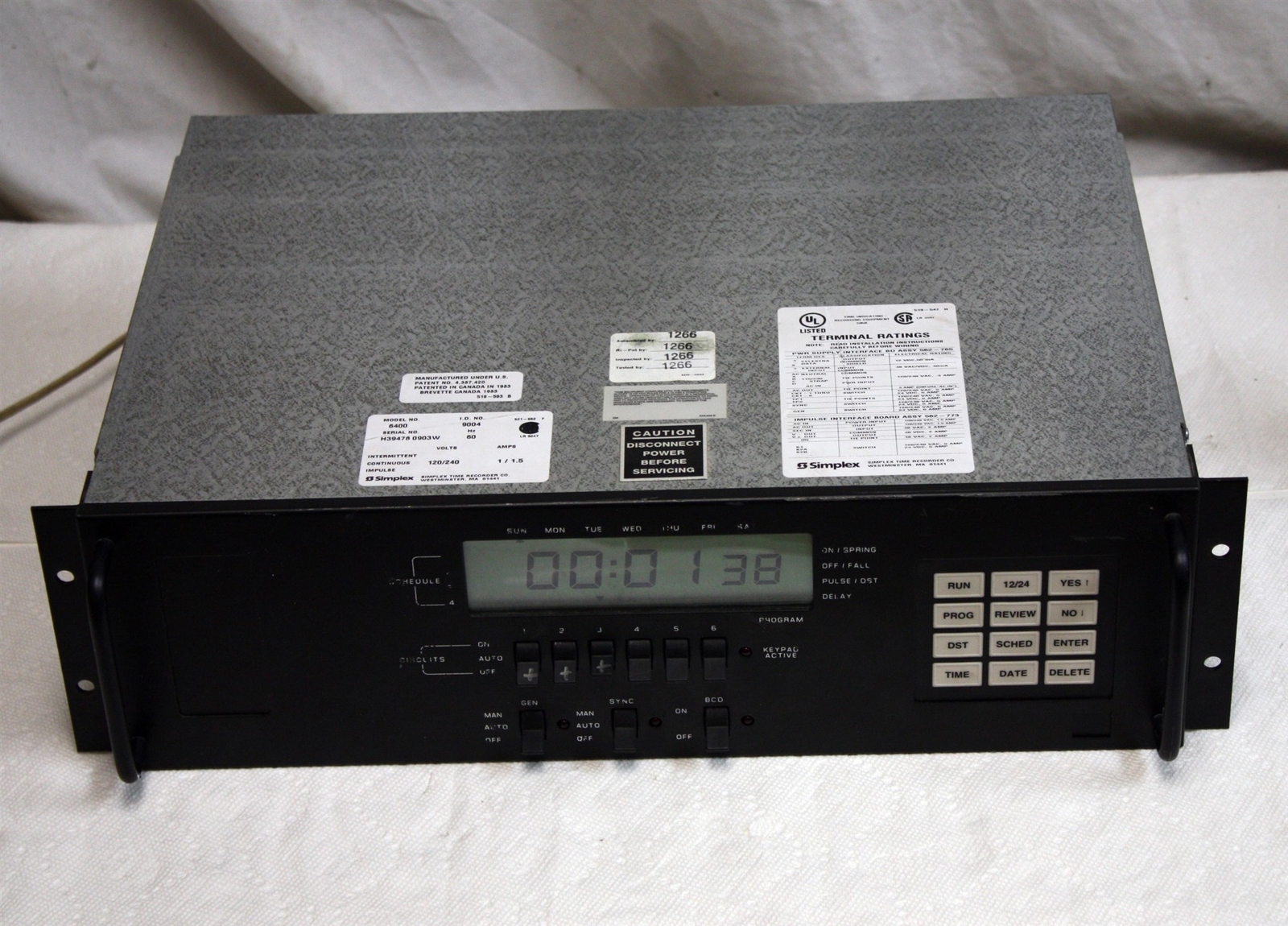 Simplex 6400-9004 19