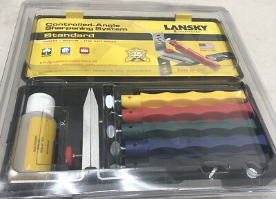 Lansky Standard Precision 3-Stone Knife Sharpening System  LKC03