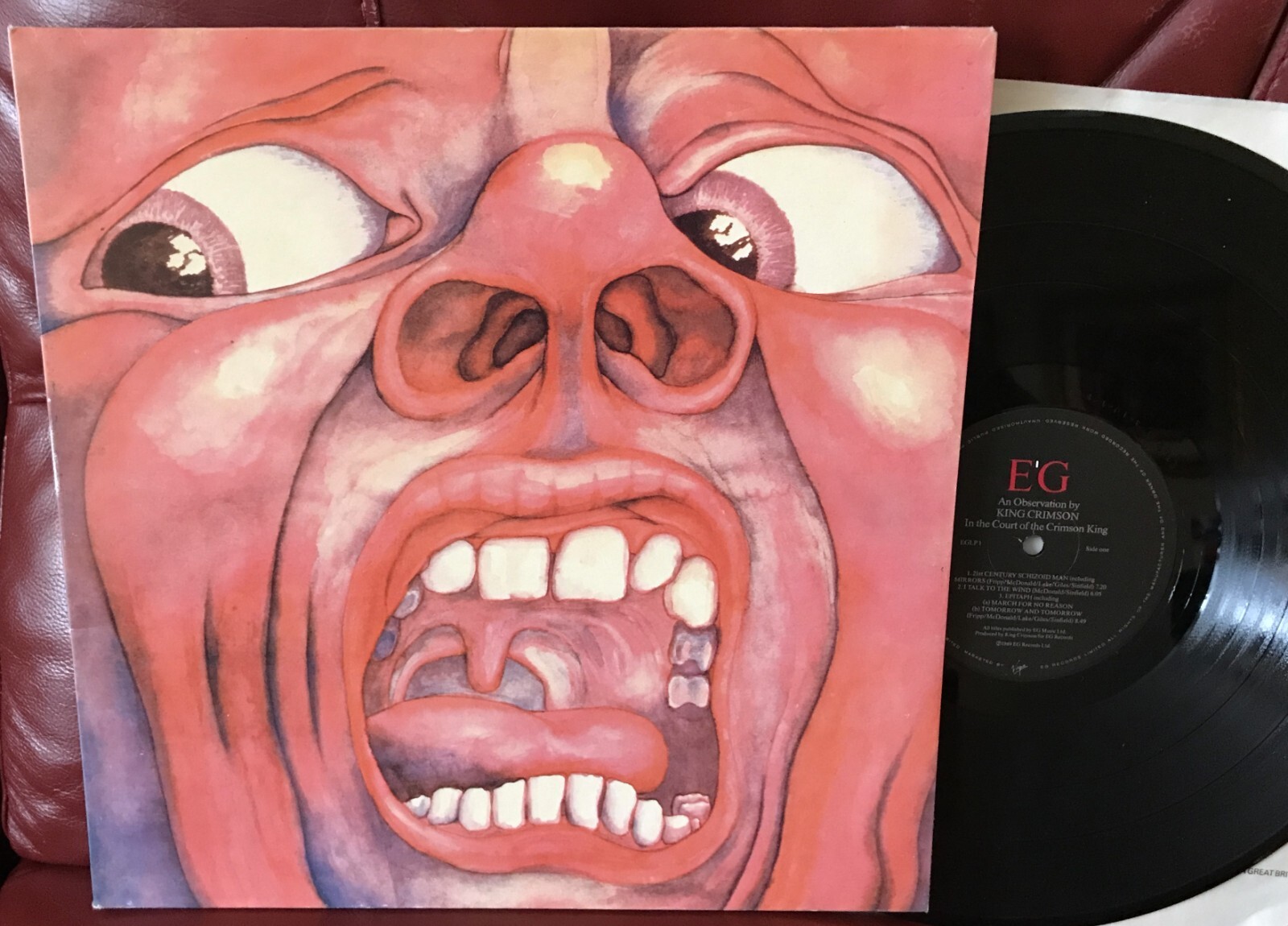 ☆US ORIG LP☆KING CRIMSON/In The Wake Of Poseidon 1970年 初回BROADWAY