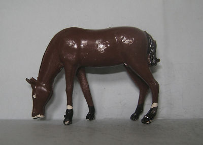 Vintage Lead Johillco (John Hill & Co.) "Horse, Feeding" Very Near Mint Cond F/S