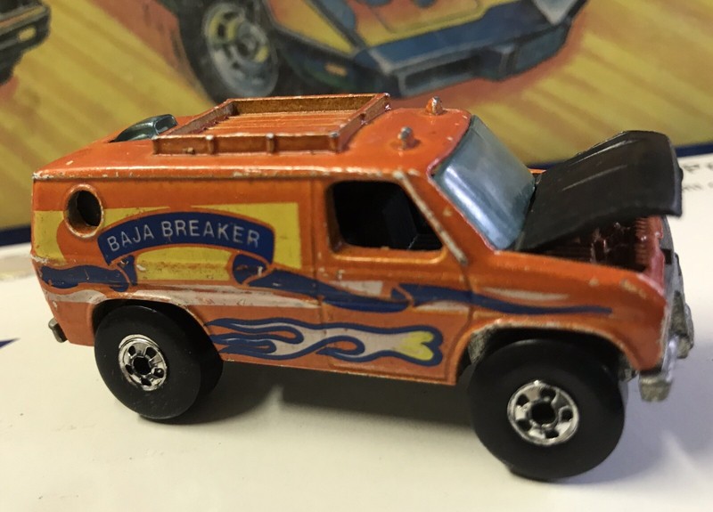 hot wheels baja breaker van 1977