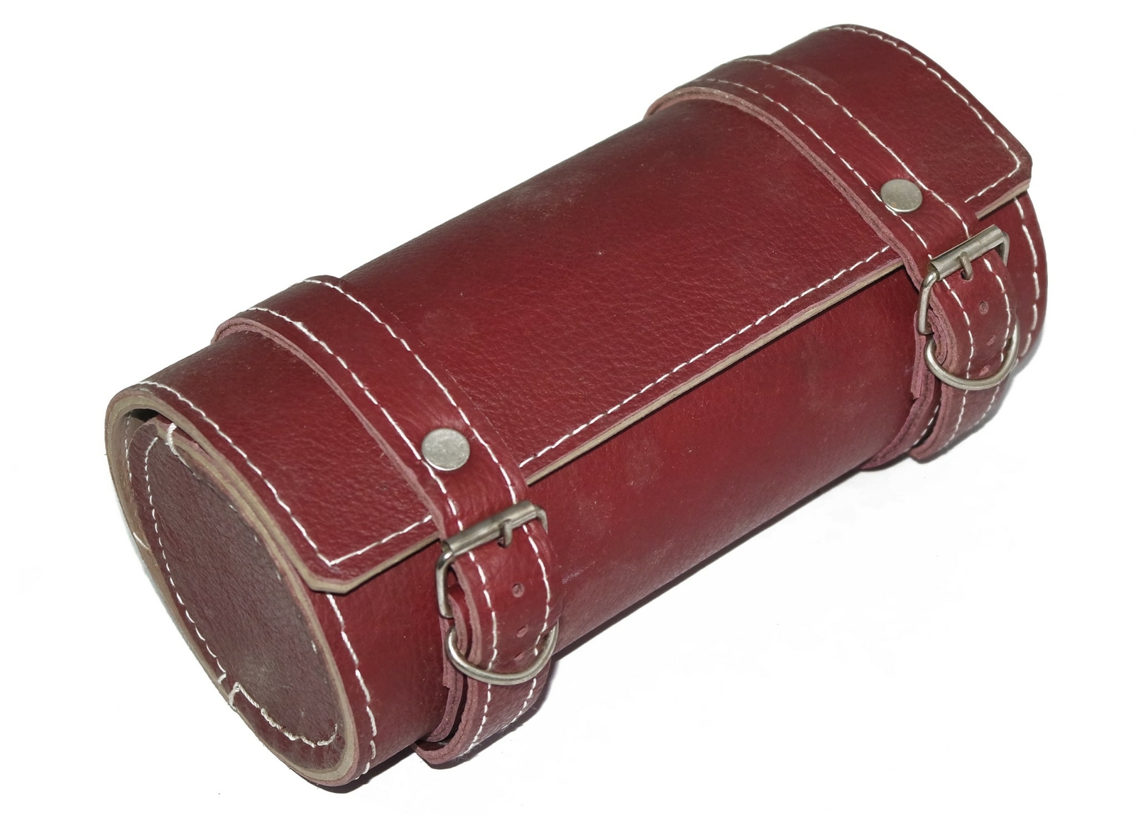 For Norton Royal Enfield TRIUMPH BSA AJS Matchless Tool Bag Roll Leather 