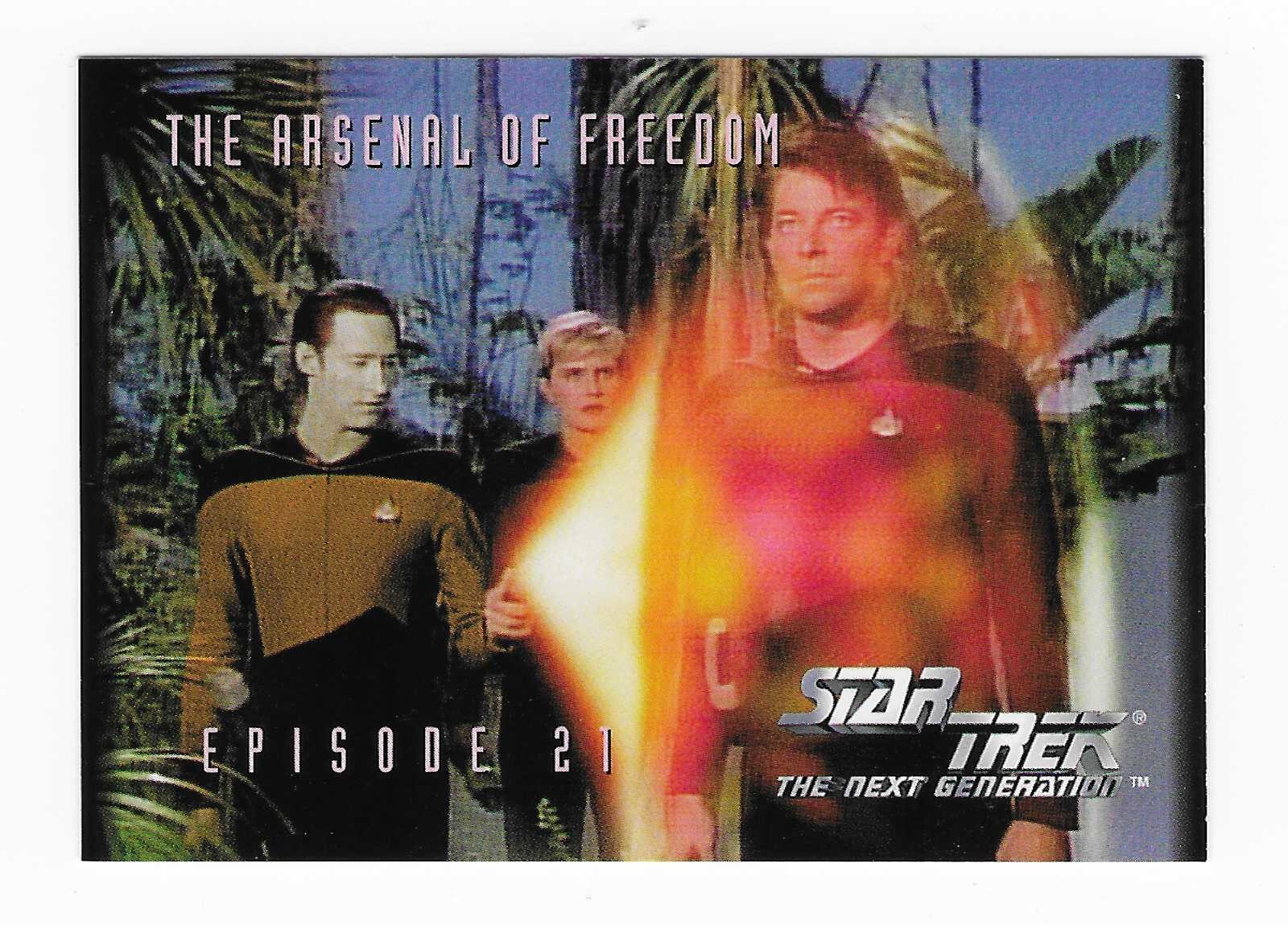 1994 Skybox Star Trek The Next Generation Season 1 Ep 21 #70