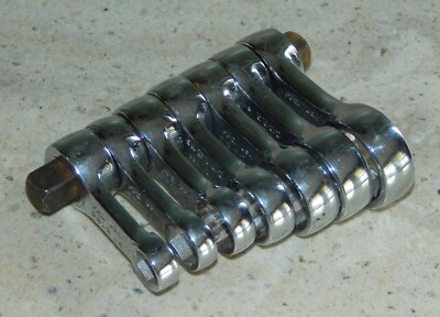 MAC Tools USA 7pc Chrome Box End Torque Adapter Set CB12 to CB24 - 3/8  Drive