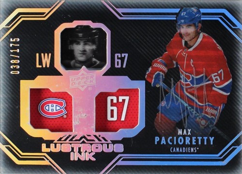 2016-17 UD Black - Max Pacioretty #LI-MP