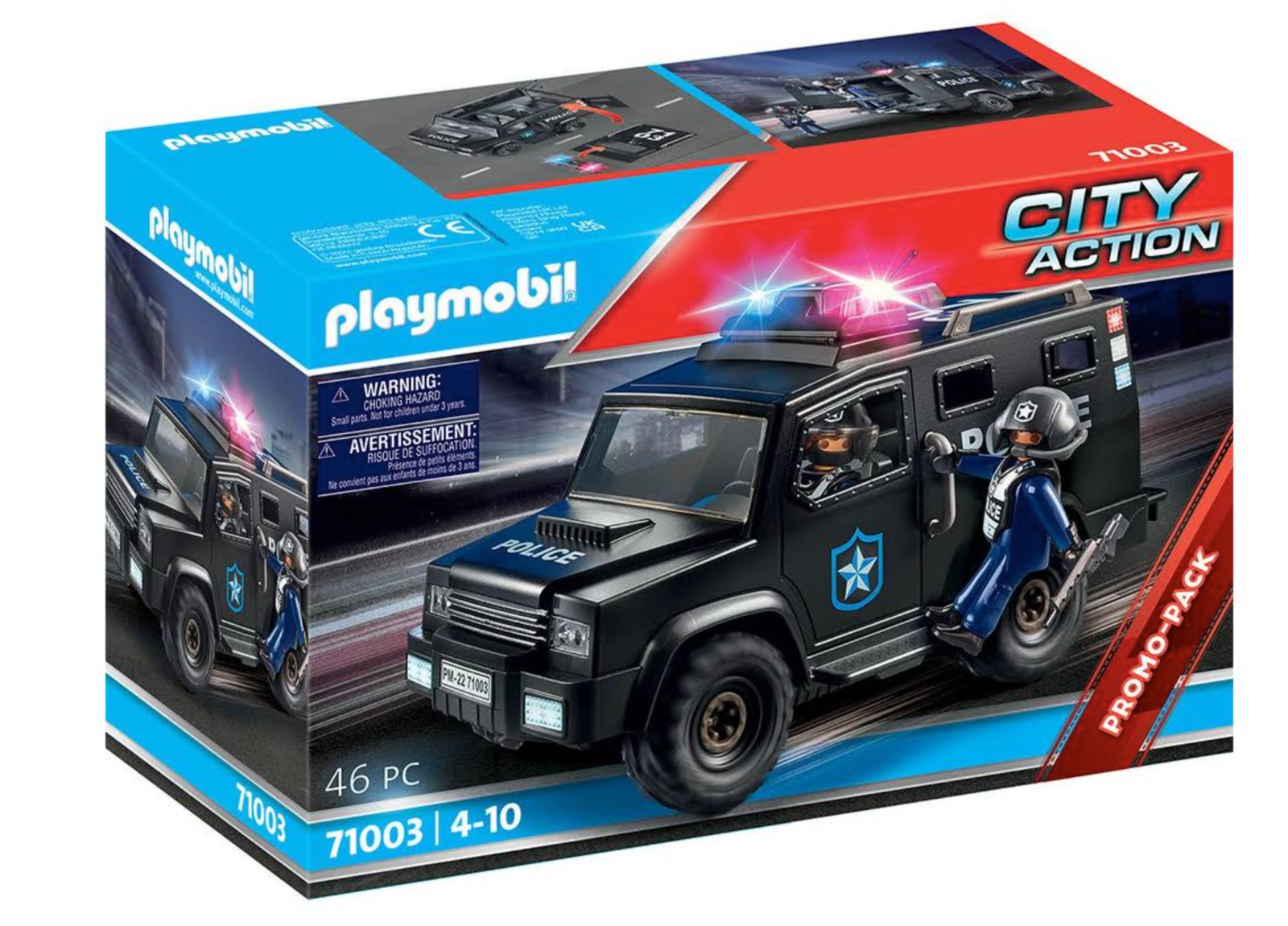 Playmobil(プレイモービル) ポリス 牢屋付警察署 3165