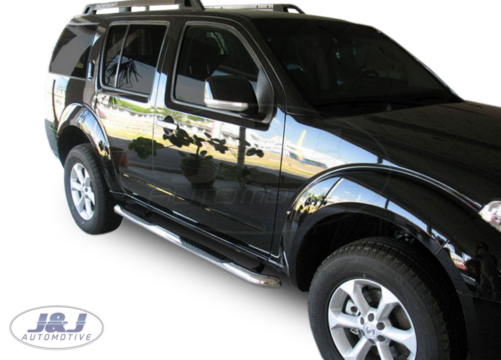 Luxury Chrome Side Steps Bars Running Boards for Nissan Pathfinder R51