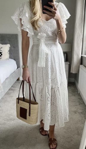 ANDMARY Sandra lace dress white タグ付き 未開封 ANDMARY】Sandra lace dress