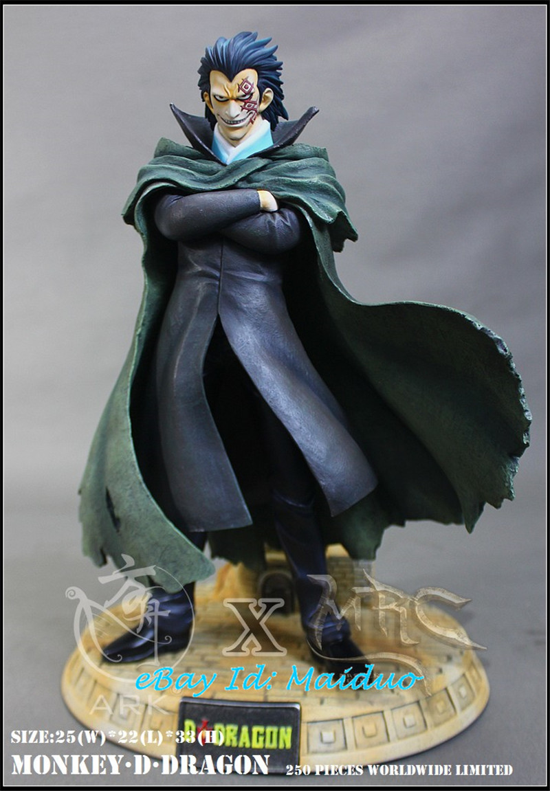 One Piece Monkey D Dragon Statue Resin Figure One Piece Gk Anime Collections Mrc Ark 13 Collectibles