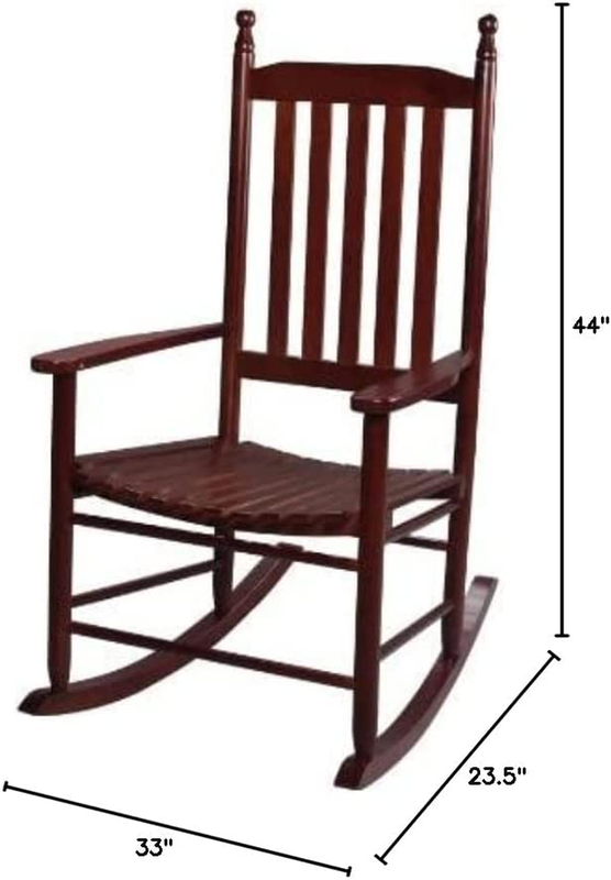 Tall Back Rocking Chair, Cherry