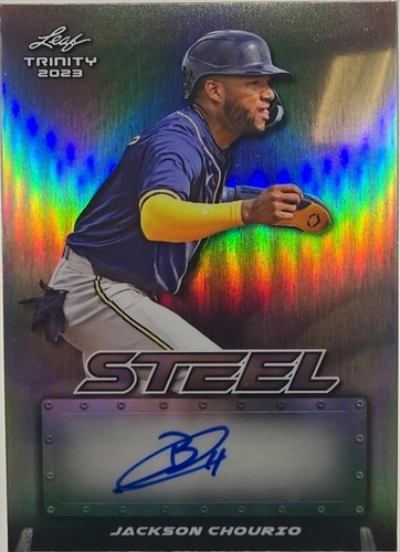 2023 Leaf Trinity - Jackson Chourio #S-JC1